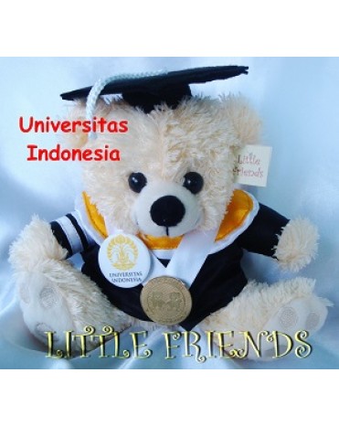 Boneka Wisuda Universitas Indonesia - S2 - Budaya (25 cm)